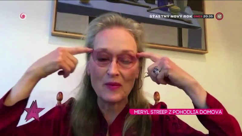 MERYL STREEP Z POHODLIA DOMOVA