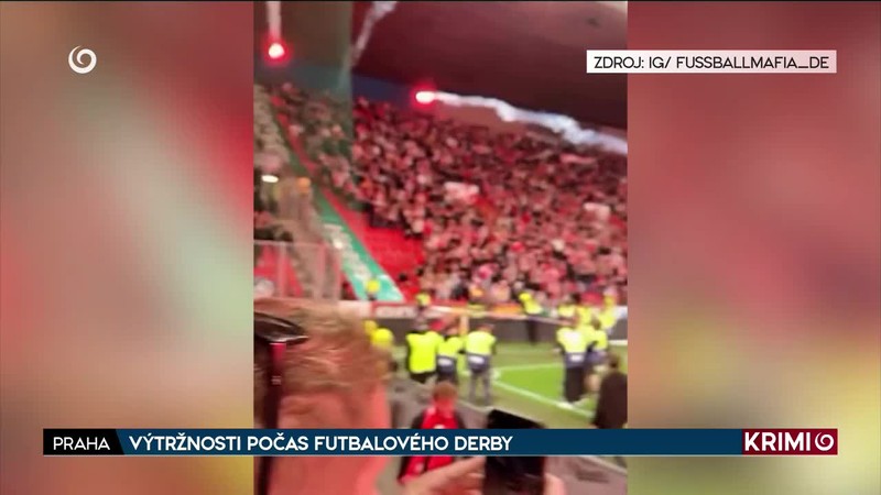 VÝTRŽNOSTI POČAS FUTBALOVÉHO DERBY