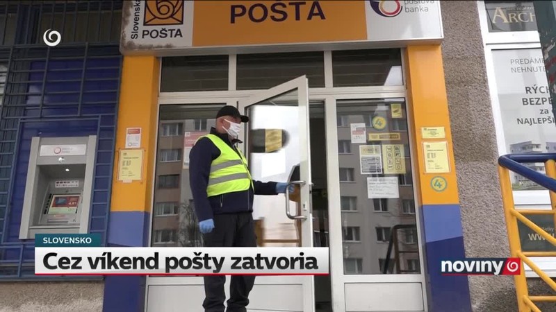 Cez víkend pošty zatvoria