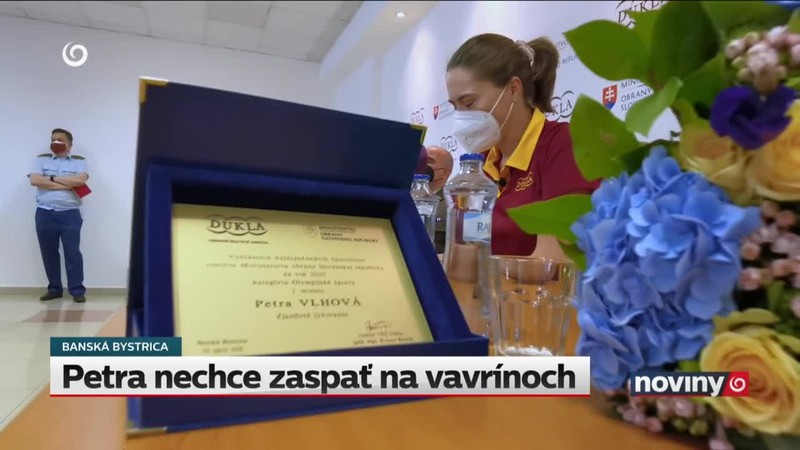Petra nechce zaspať na vavrínoch