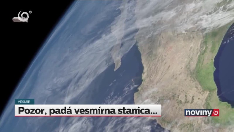 Pozor, padá vesmírna stanica...