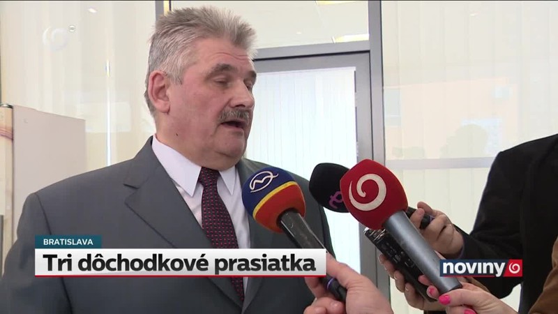 Tri dôchodkové prasiatka