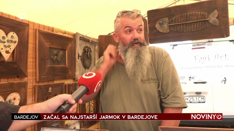 ZAČAL SA NAJSTARŠÍ JARMOK V BARDEJOVE