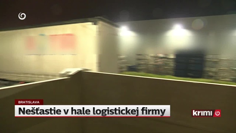 Nešťastie v hale logistickej firmy