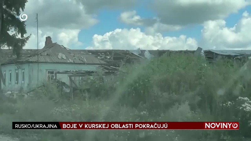 BOJE V KURSKEJ OBLASTI POKRAČUJÚ