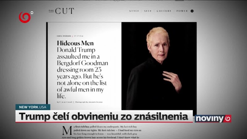 Trump čelí obvineniu zo znásilnenia