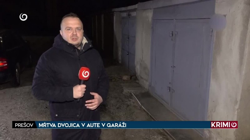 MŔTVA DVOJICA V AUTE V GARÁŽI
