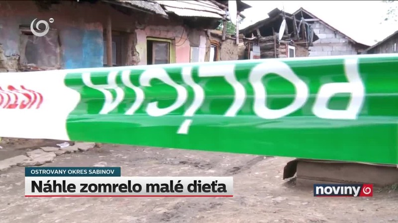 Náhle zomrelo malé dieťa