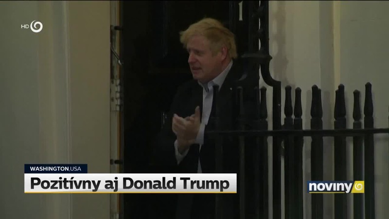 Pozitívny aj Donald Trump