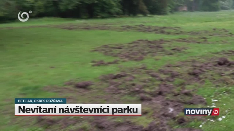 Nevítaní návštevníci parku
