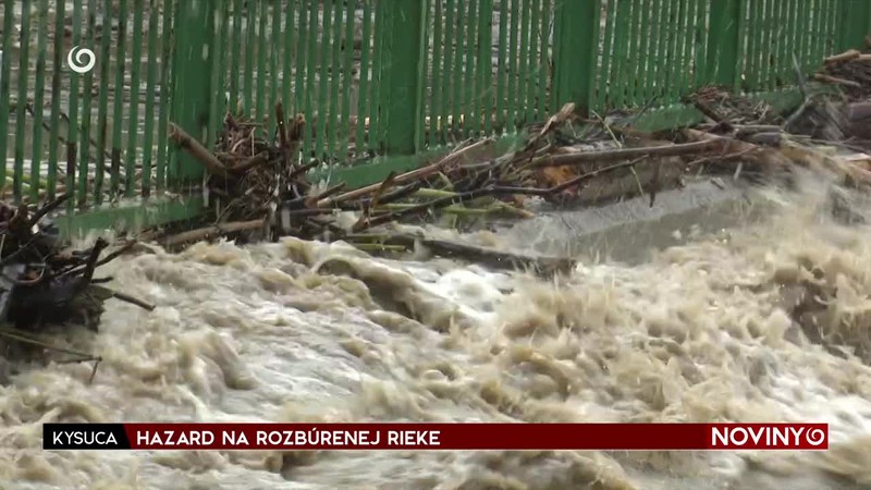 HAZARD NA ROZBÚRENEJ RIEKE