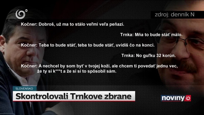 Skontrolovali Trnkove zbrane