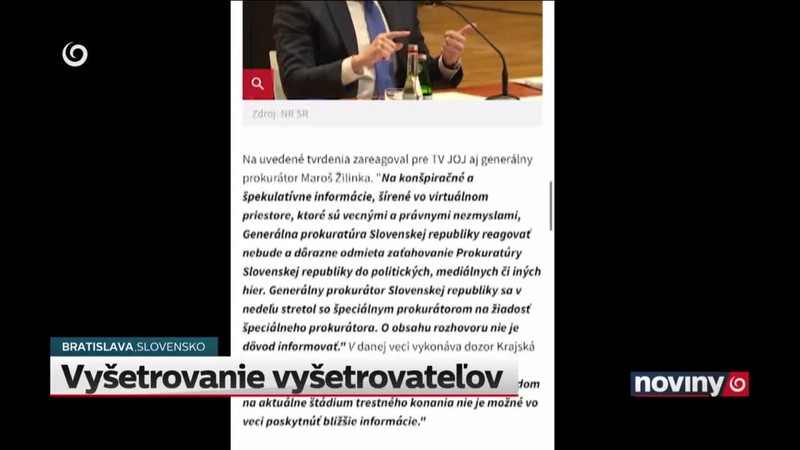 Vyšetrovanie vyšetrovateľov