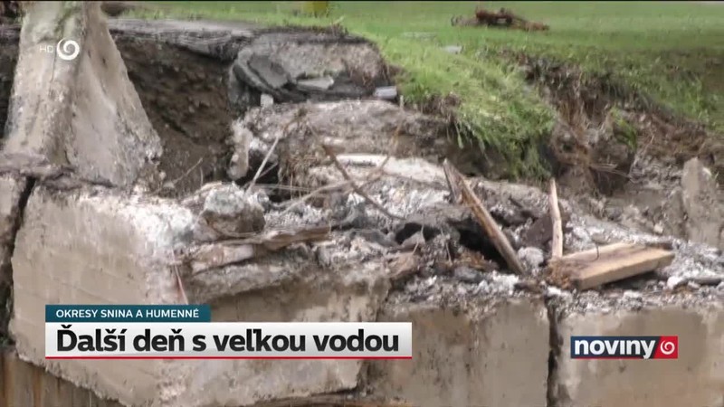 Ďalší deň s veľkou vodou