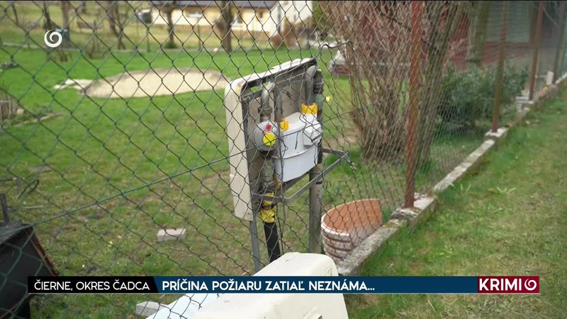 PRÍČINA POŽIARU ZATIAĽ NEZNÁMA...