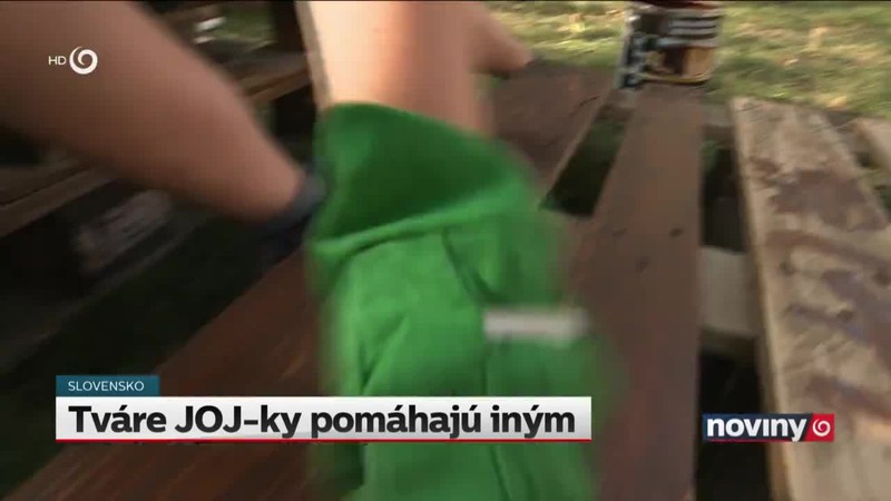 Tváre JOJ-ky pomáhajú iným