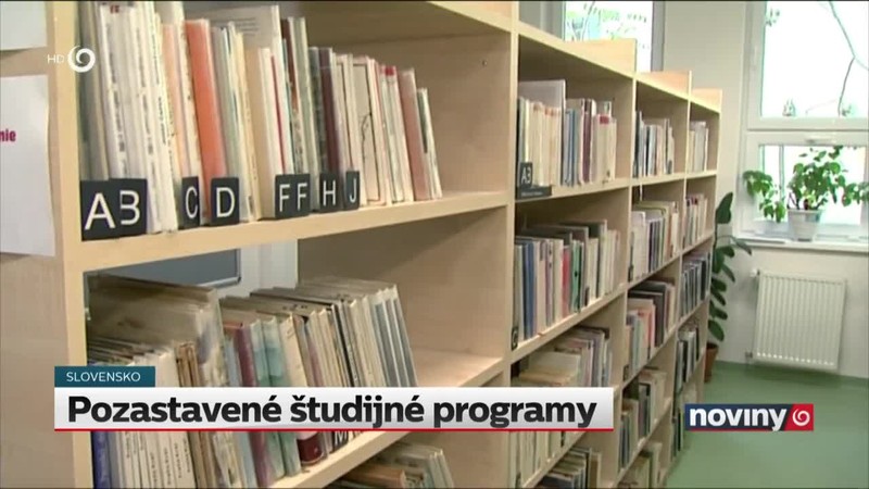 Pozastavené študijné programy