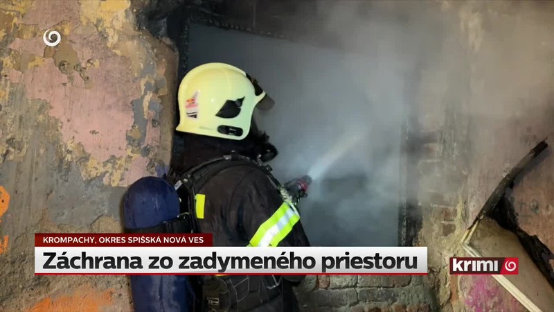Záchrana zo zadymeného priestoru