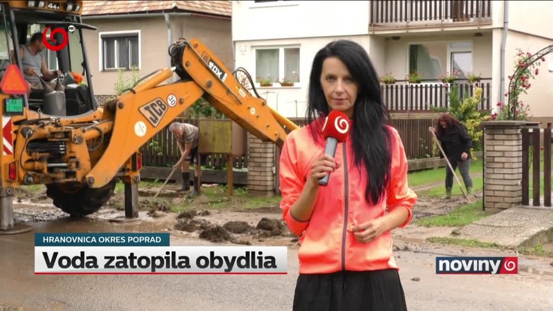 Voda zatopila obydlia
