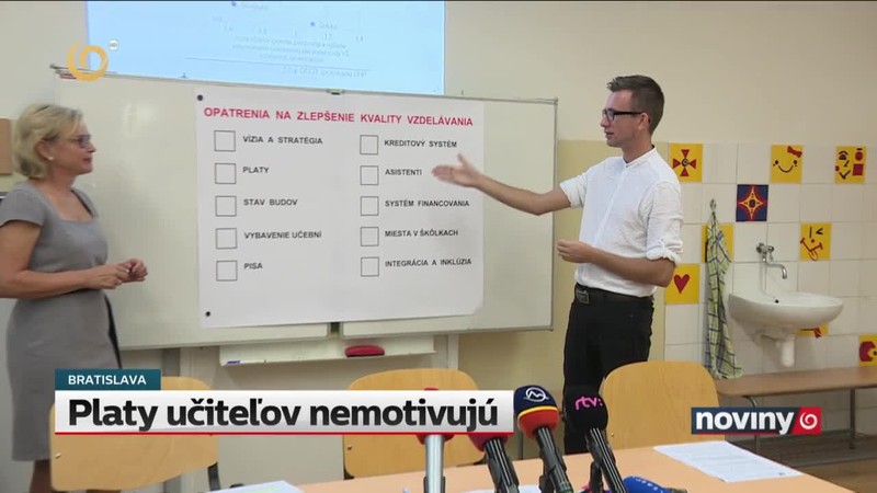 Platy učiteľov nemotivujú