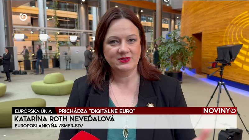 PRICHÁDZA "DIGITÁLNE EURO"