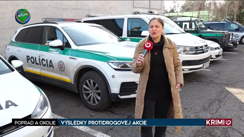 VÝSLEDKY PROTIDROGOVEJ AKCIE