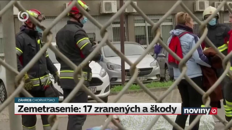 Zemetrasenie: 17 zranených a škody