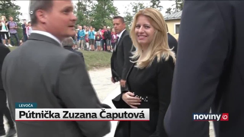 Pútnička Zuzana Čaputová