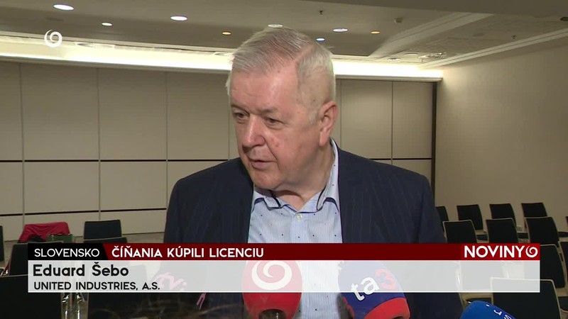 ČÍŇANIA KÚPILI LICENCIU