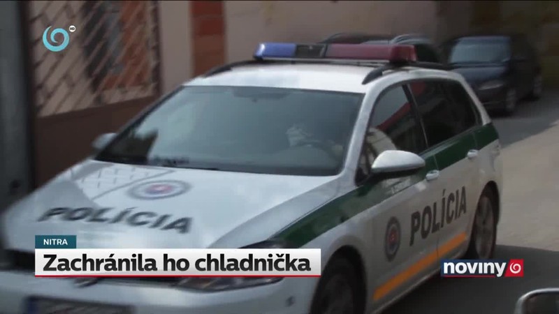 Zachránila ho chladnička