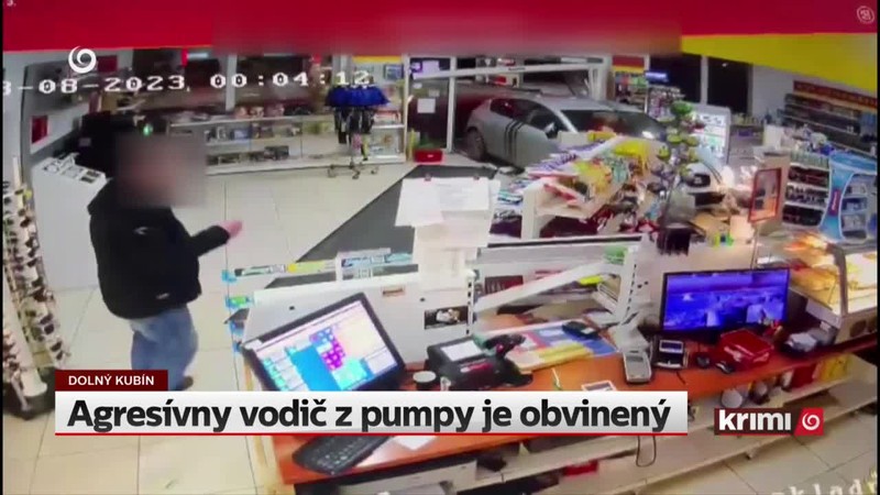 Agresívny vodič z pumpy je obvinený