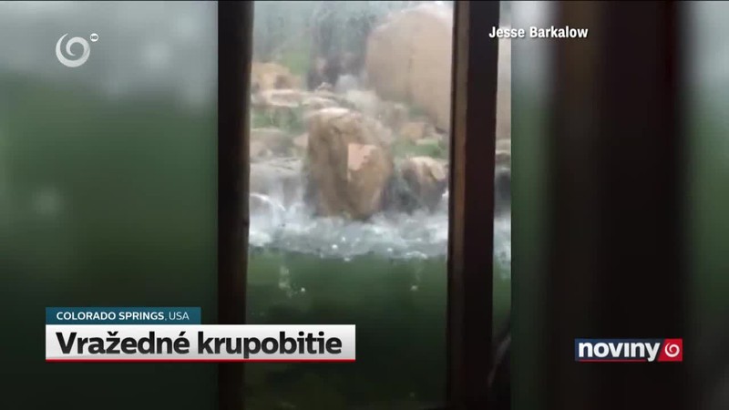 Vražedné krupobitie