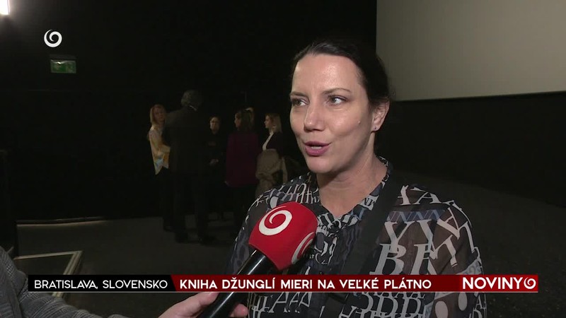 KNIHA DŽUNGLÍ MIERI NA VEĽKÉ PLÁTNO