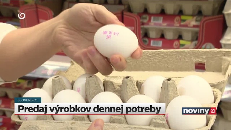Predaj výrobkov dennej potreby
