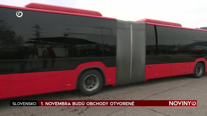 1. NOVEMBRA BUDÚ OBCHODY OTVORENÉ