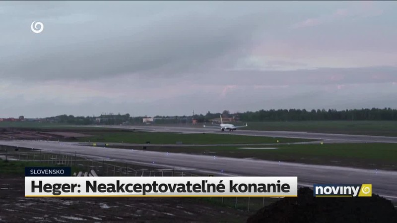 Heger: Neakceptovateľné konanie