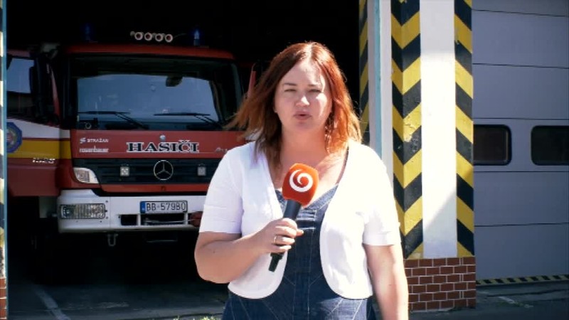 Neďaleko Zvolena horel senník. Oheň stúpal z bývalého družstva