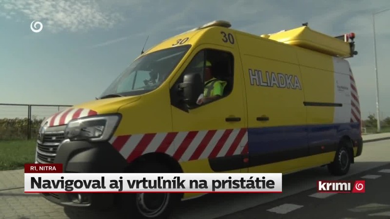 Navigoval aj vrtuľník na pristátie