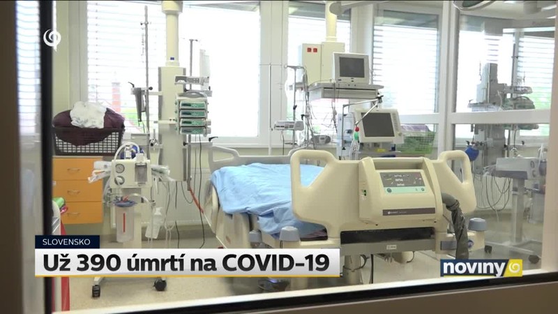 Už 390 úmrtí na COVID-19