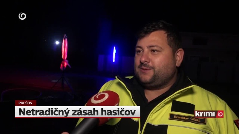 Netradičný zásah hasičov