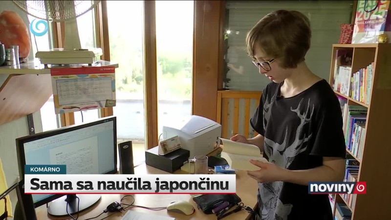 Sama sa naučila japončinu