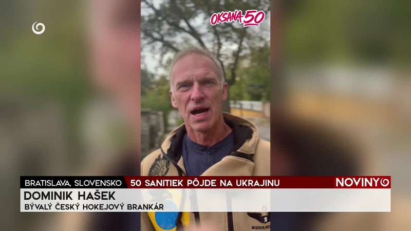 50 SANITIEK PÔJDE NA UKRAJINU