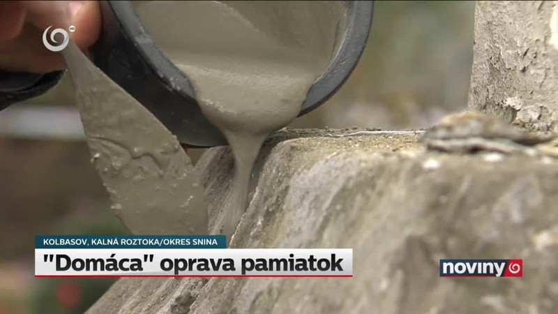"Domáca" oprava pamiatok