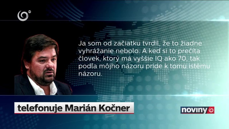 Telefonát Kočnera Jánovi Kuciakovi