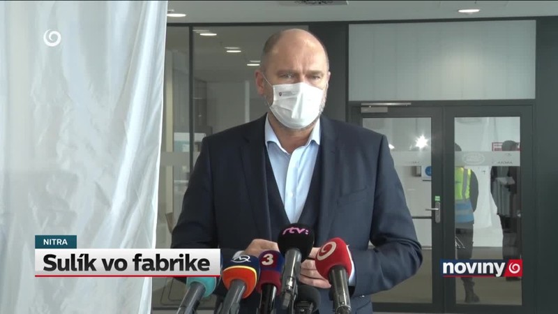 Sulík vo fabrike