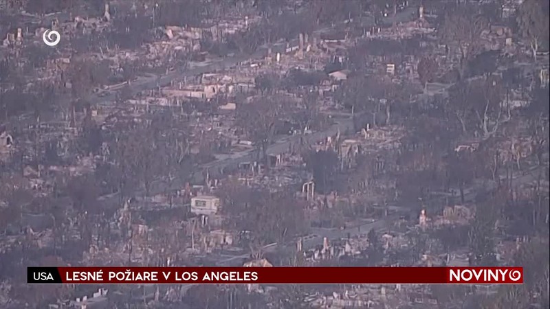 LESNÉ POŽIARE V LOS ANGELES