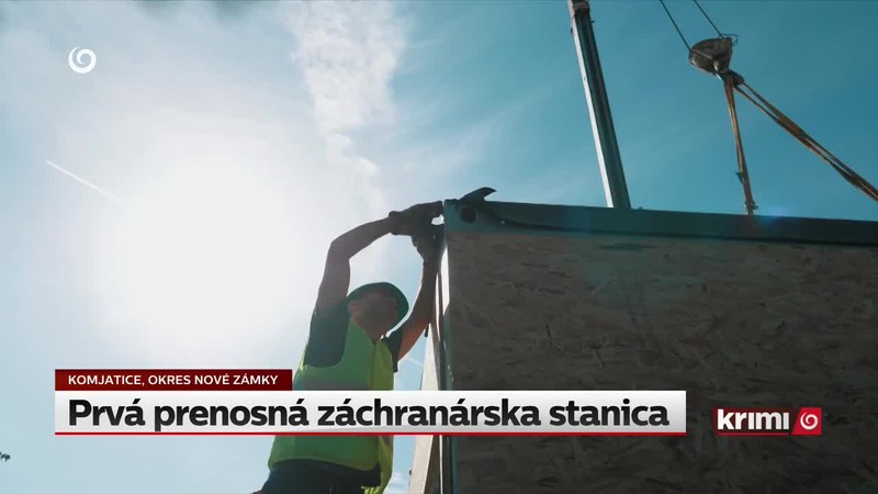 Prvá prenosná záchranárska stanica