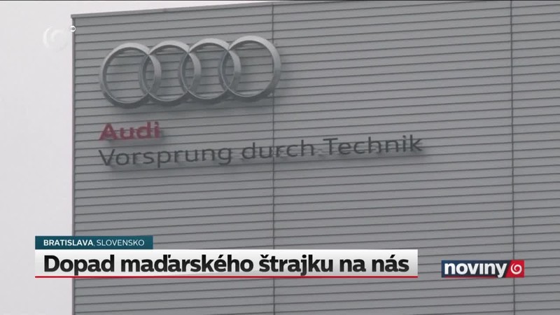 Dopad maďarského štrajku na nás