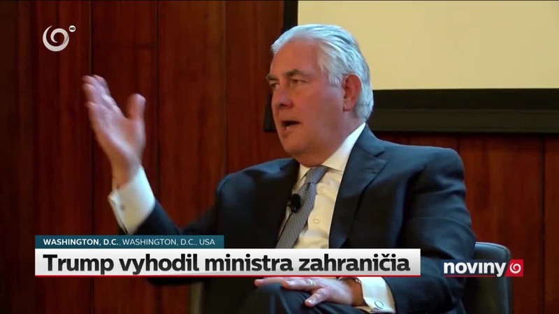 Trump vyhodil ministra zahraničia