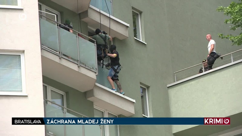 ZÁCHRANA MLADEJ ŽENY